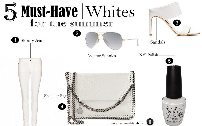 5 Must-Have Whites